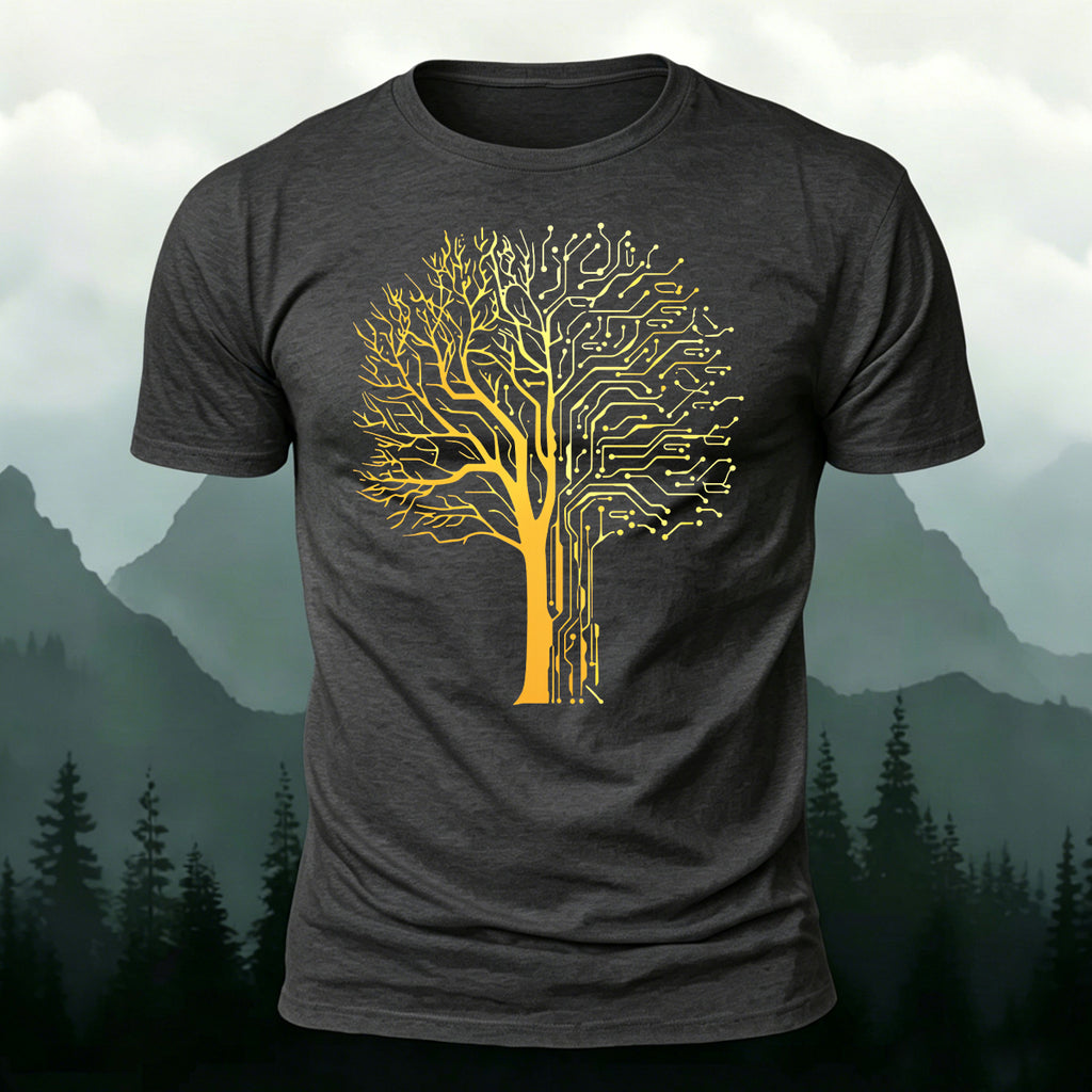 Tree of Life Casual Soft Cotton T-Shirt