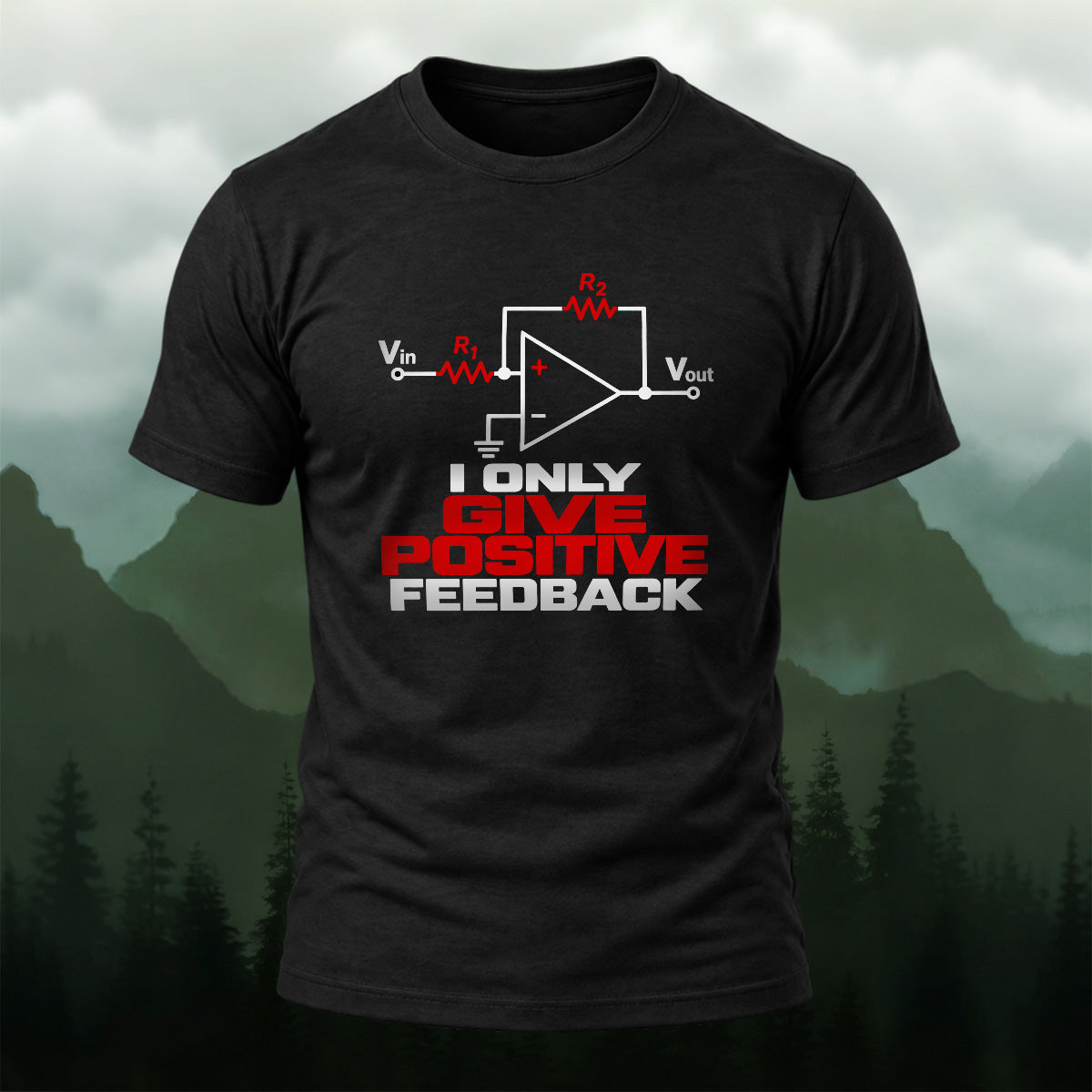 Funny Engineering Feedback Cotton T-Shirt