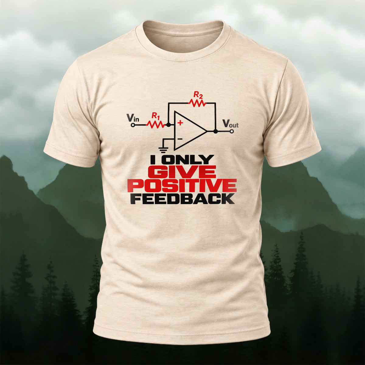 Funny Engineering Feedback Cotton T-Shirt