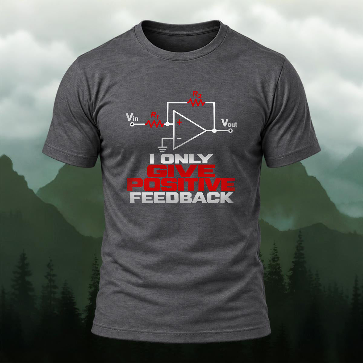 Funny Engineering Feedback Cotton T-Shirt