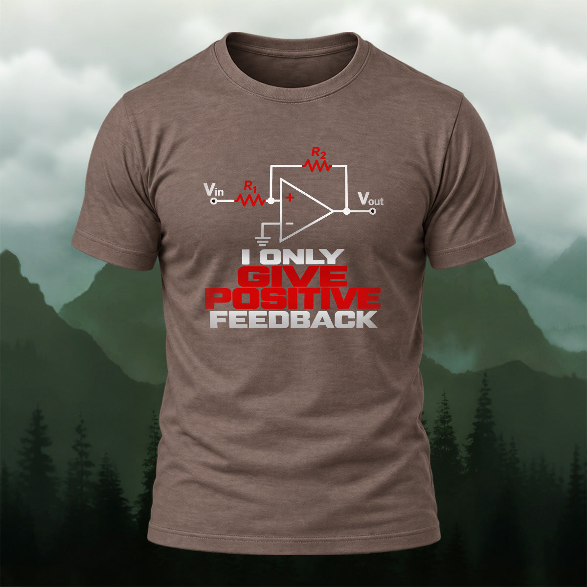 Funny Engineering Feedback Cotton T-Shirt