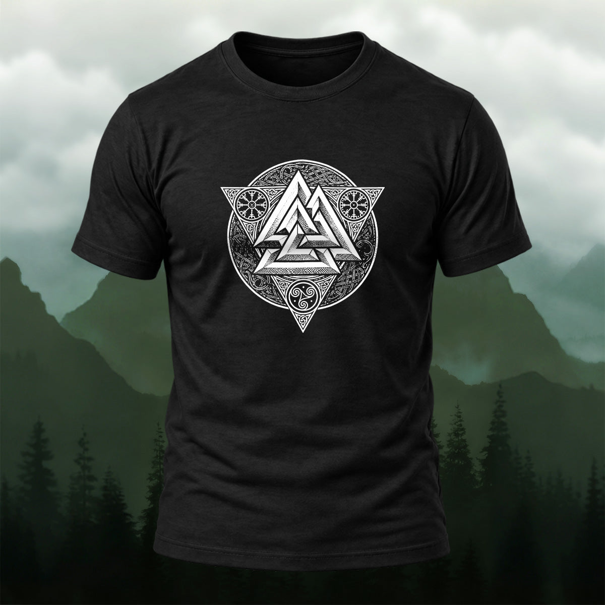 Mystic Nordic Talisman Soft Cotton T-Shirt