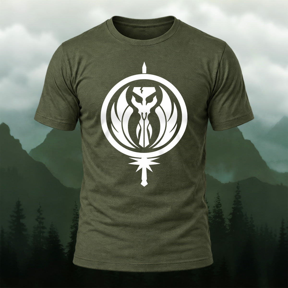Ancient Viking Warrior Premium Cotton T-Shirt