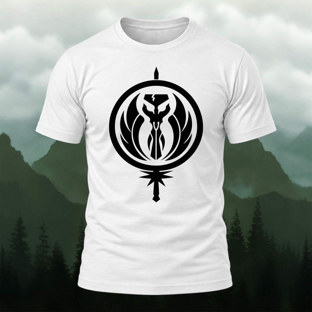 Ancient Viking Warrior Premium Cotton T-Shirt