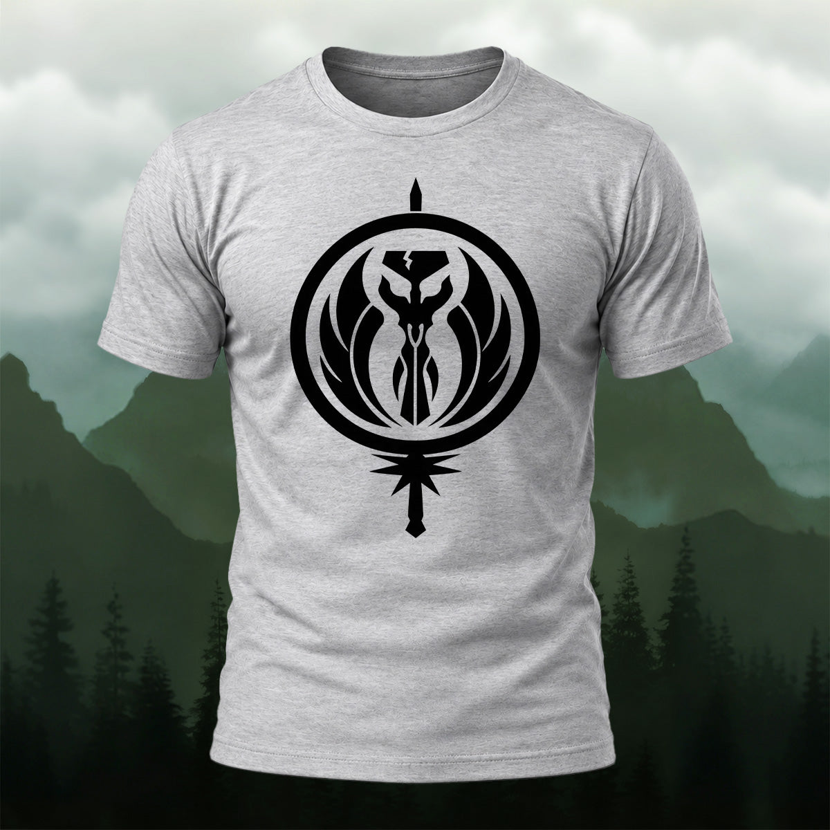 Ancient Viking Warrior Premium Cotton T-Shirt