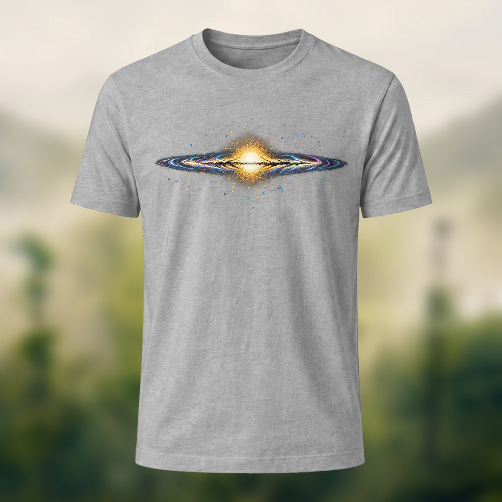 Celestial Nebula Core Premium Cotton T-Shirt