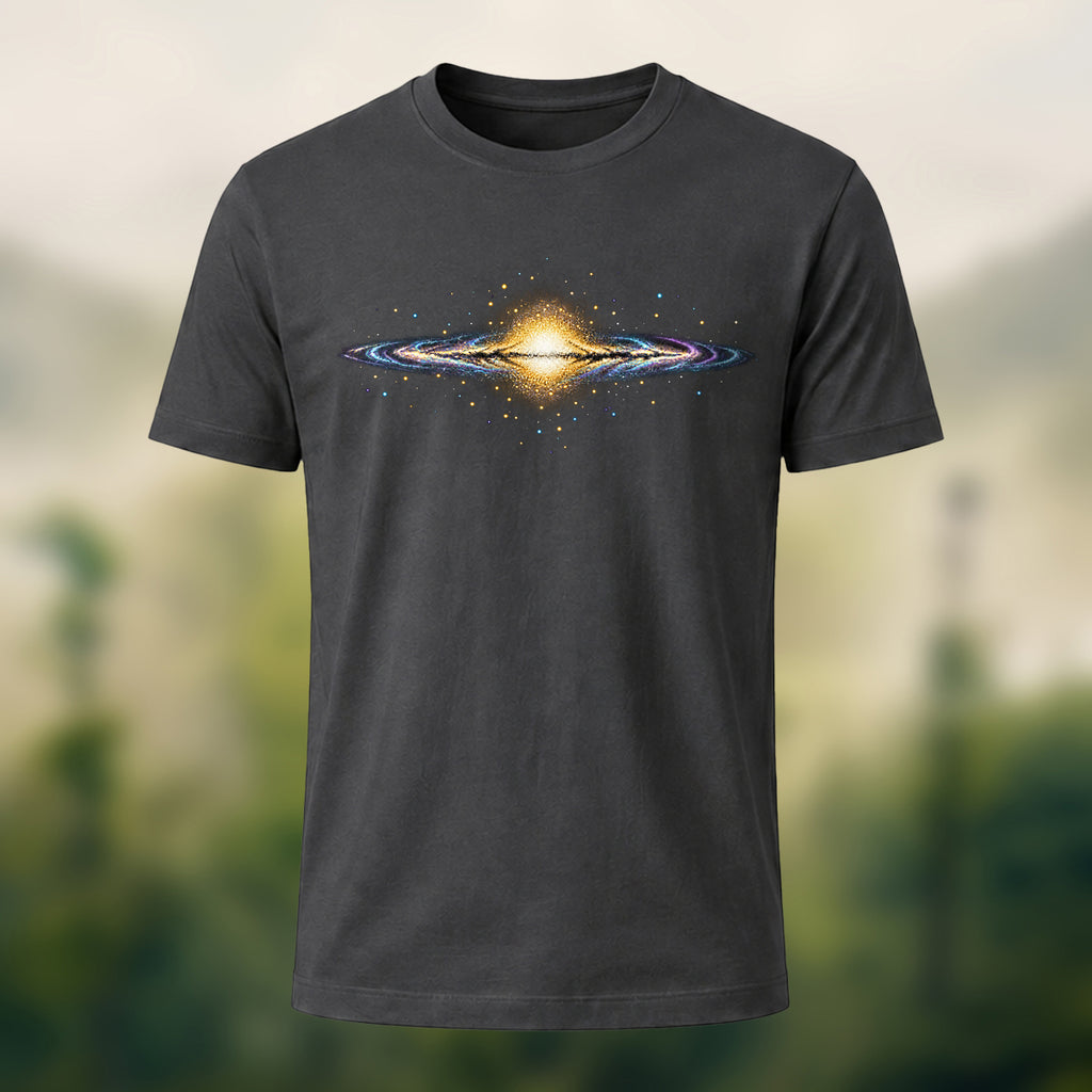 Celestial Nebula Core Premium Cotton T-Shirt