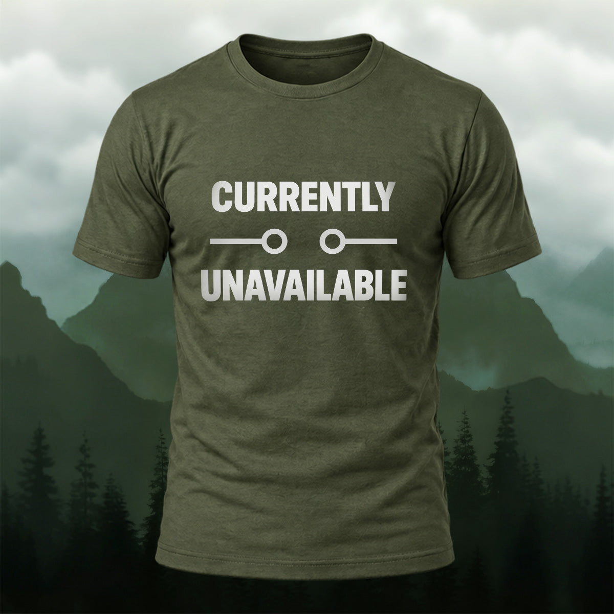 Minimal Circuit Break Premium Cotton T-Shirt
