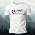Enjoy Music Artistic Print Premium Cotton T-shirt