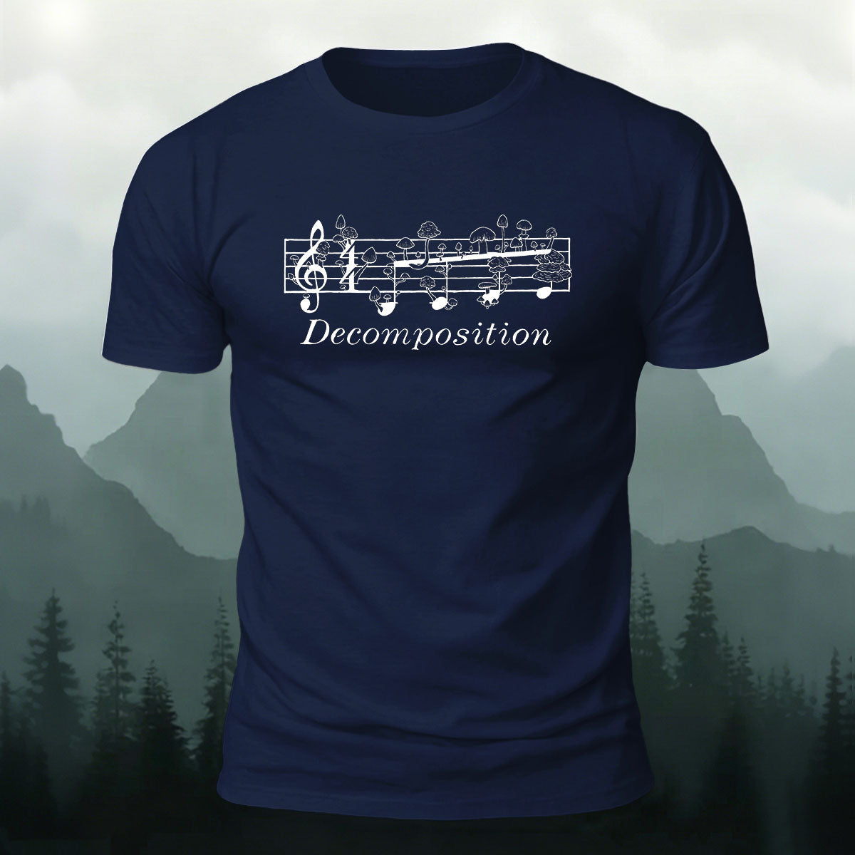 Enjoy Music Artistic Printed Premium Cotton T-shirt