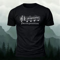 Enjoy Music Artistic Printed Premium Cotton T-shirt