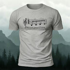 Enjoy Music Artistic Print Premium Cotton T-shirt