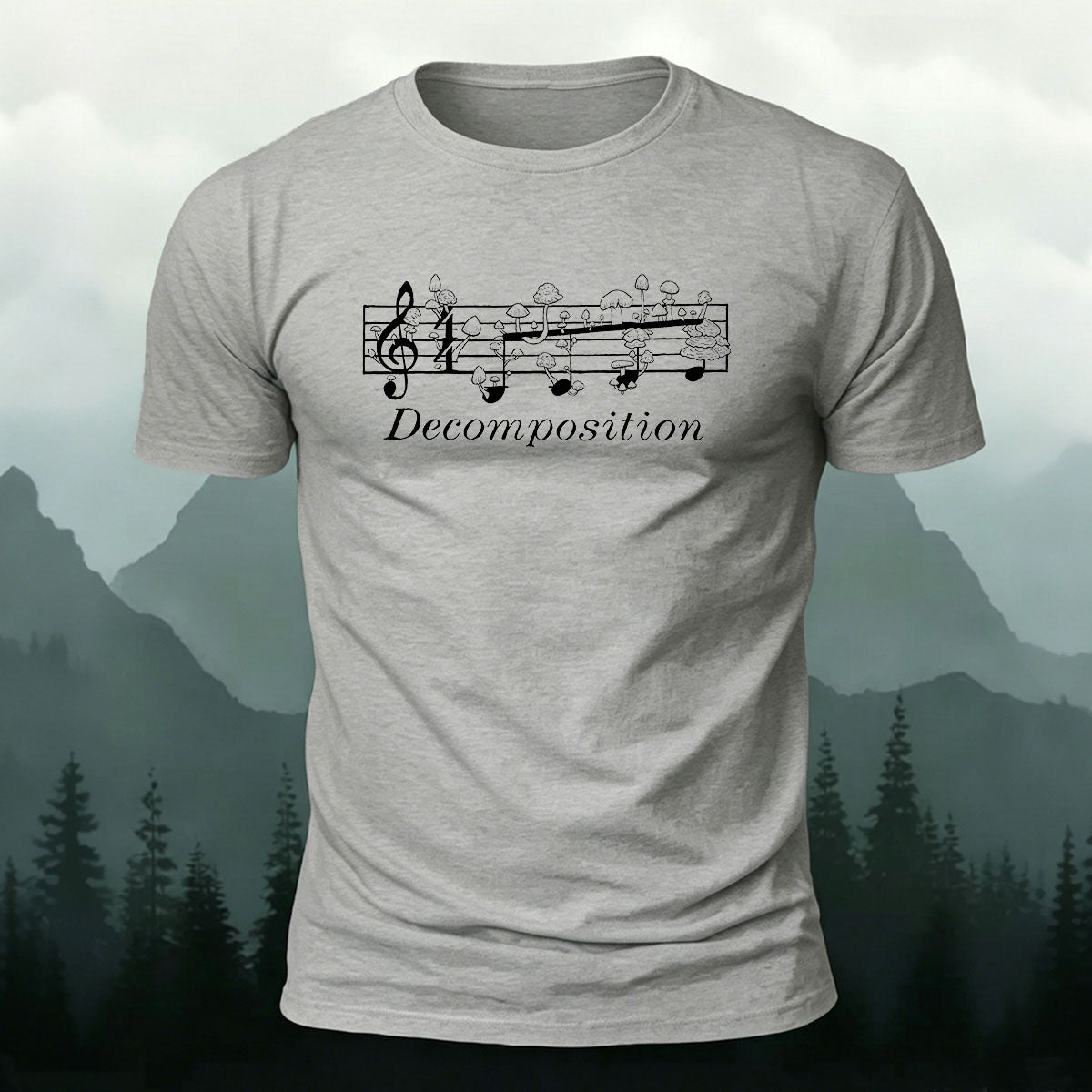 Enjoy Music Artistic Printed Premium Cotton T-shirt