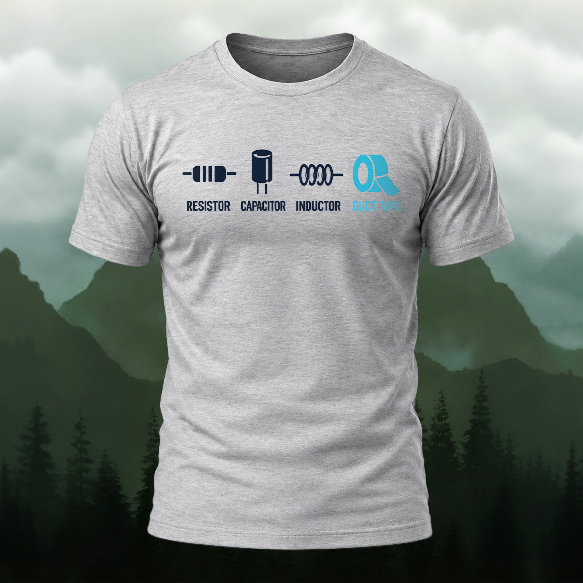 Classic Engineer Humor Combed Cotton T-Shirt