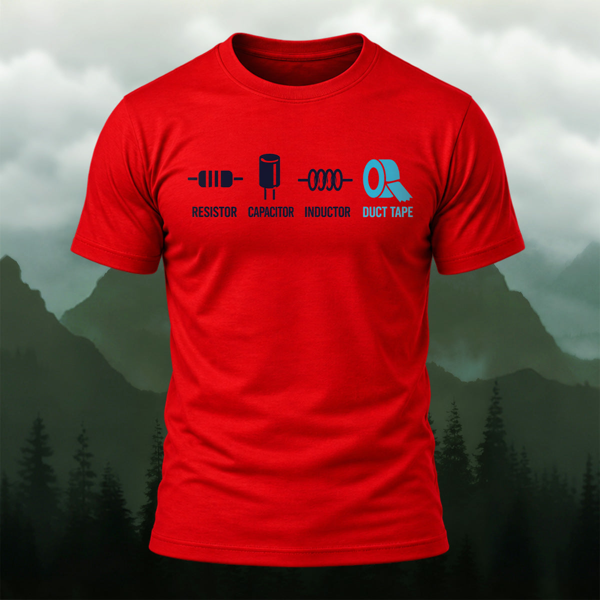 Classic Engineer Humor Combed Cotton T-Shirt