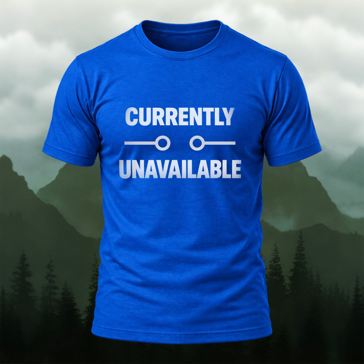 Minimal Circuit Break Premium Cotton T-Shirt
