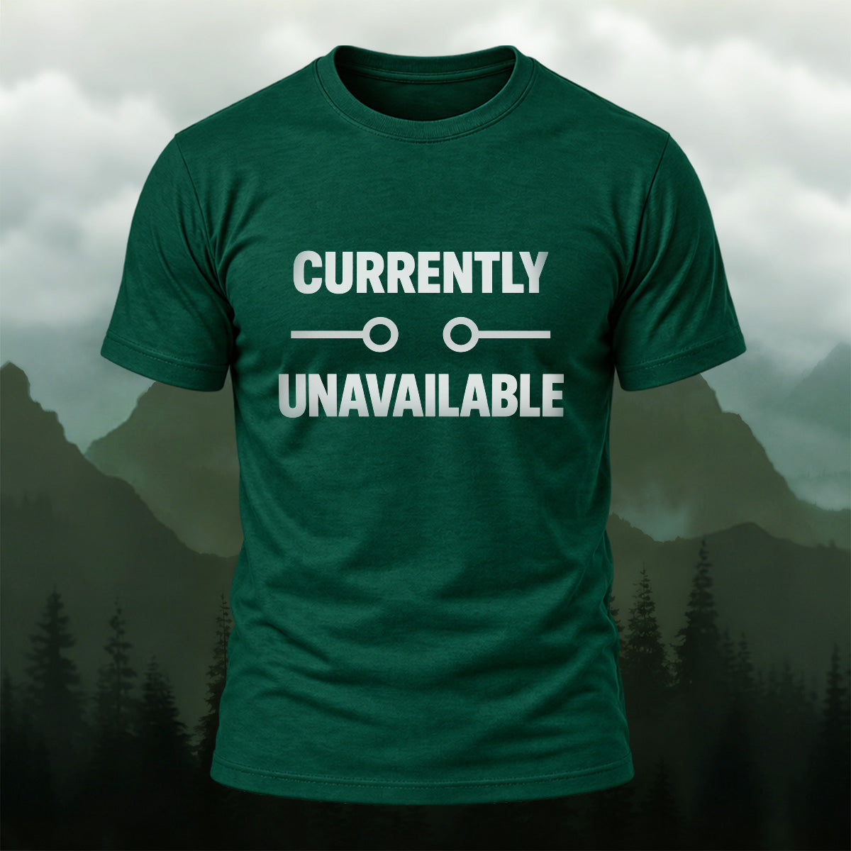 Minimal Circuit Break Premium Cotton T-Shirt