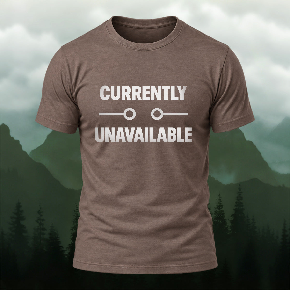 Minimal Circuit Break Premium Cotton T-Shirt