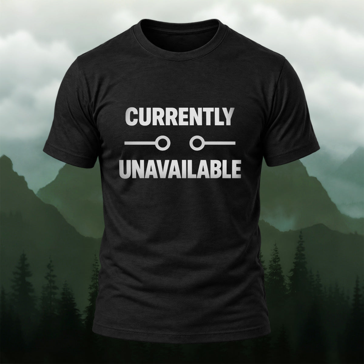 Minimal Circuit Break Premium Cotton T-Shirt