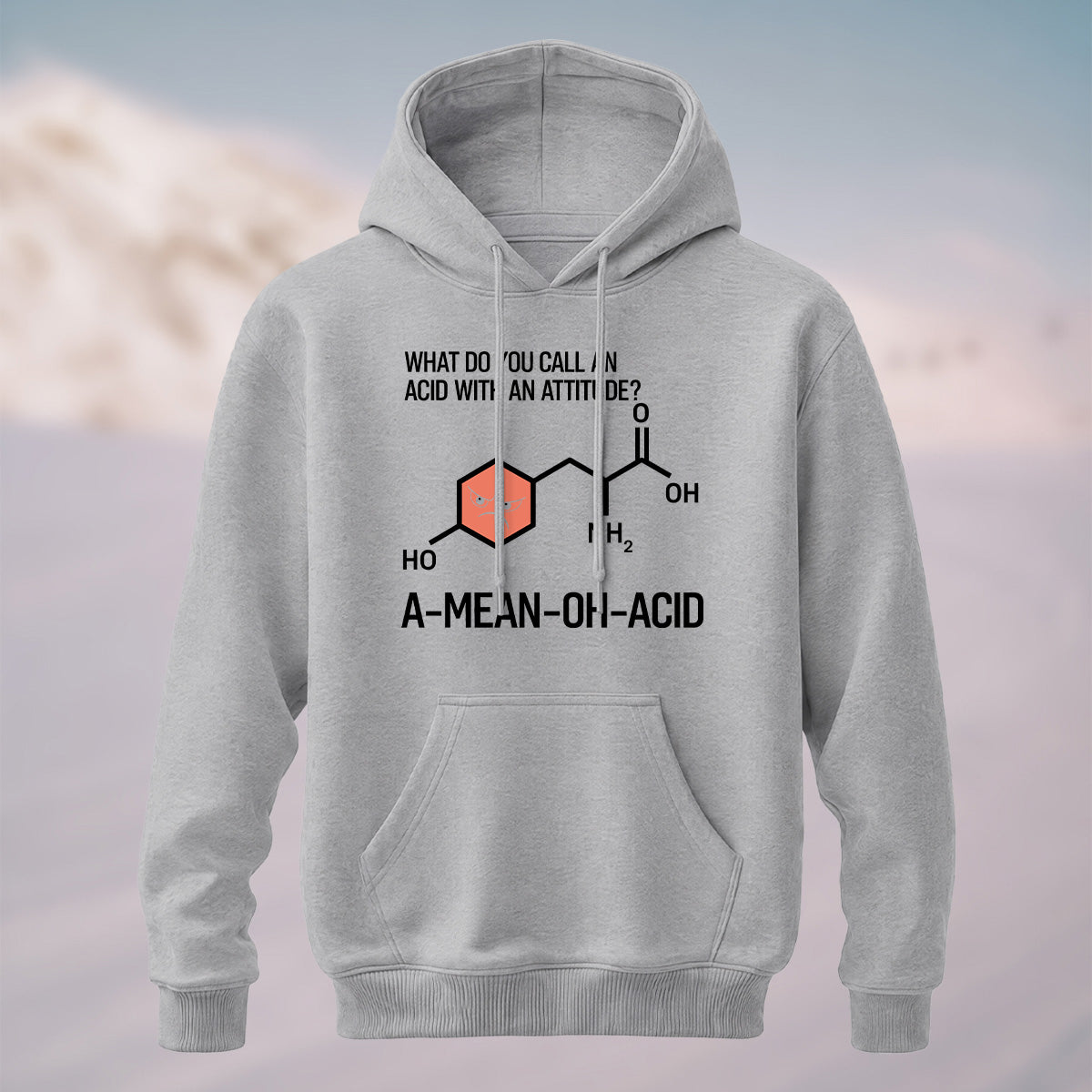 Cotton Made Humorous Science Memes Printed Hoodie