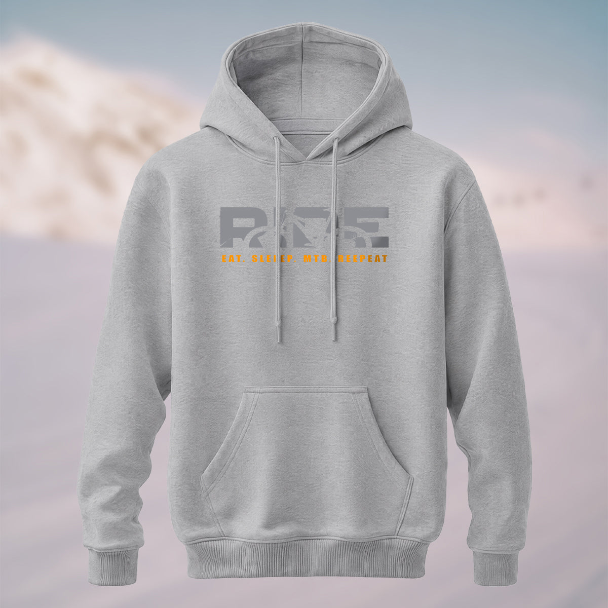 Cotton Made Creative Ride Letter Print Hoodie