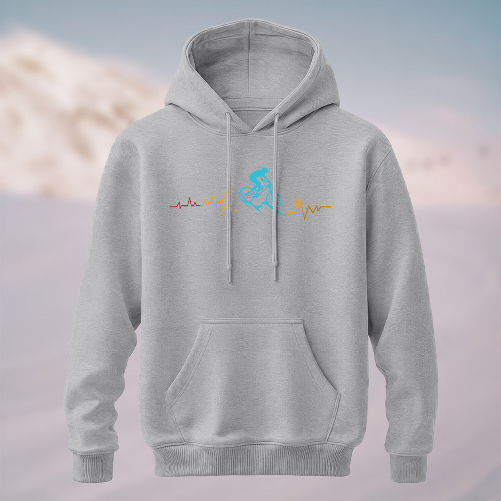 Cotton Made Cycling Heartbeat Hoodie