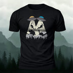 Creative UFO Printed Casual 100% Cotton T-Shirt