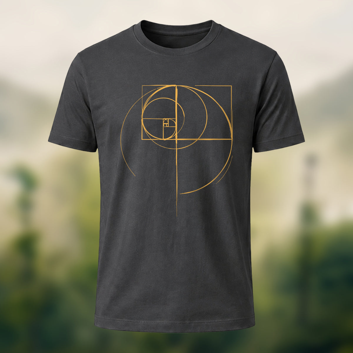 Fun Lines Pattern Minimalist Style Skin-friendly T-shirt