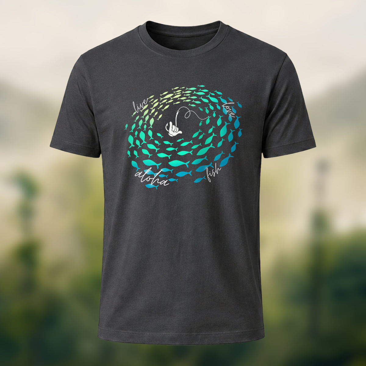 Sardine School Print Soft Cotton T-Shirt