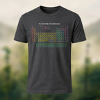 Magic Periodic Table Print Casual Cotton T-Shirt