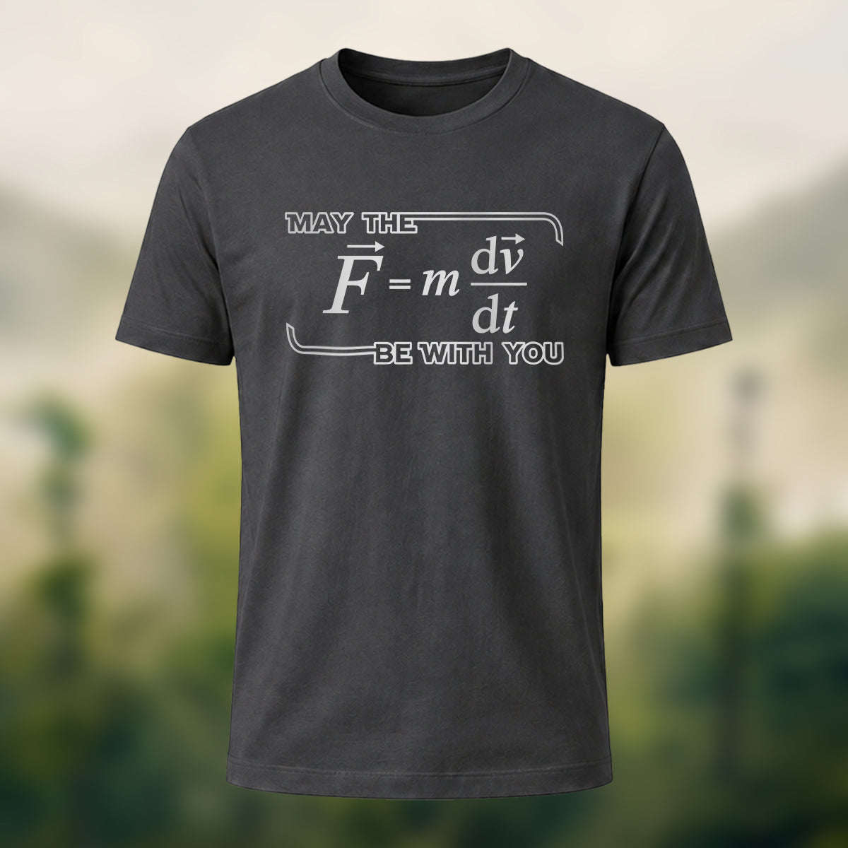Physics Formula Print Casual Soft Cotton T-Shirt