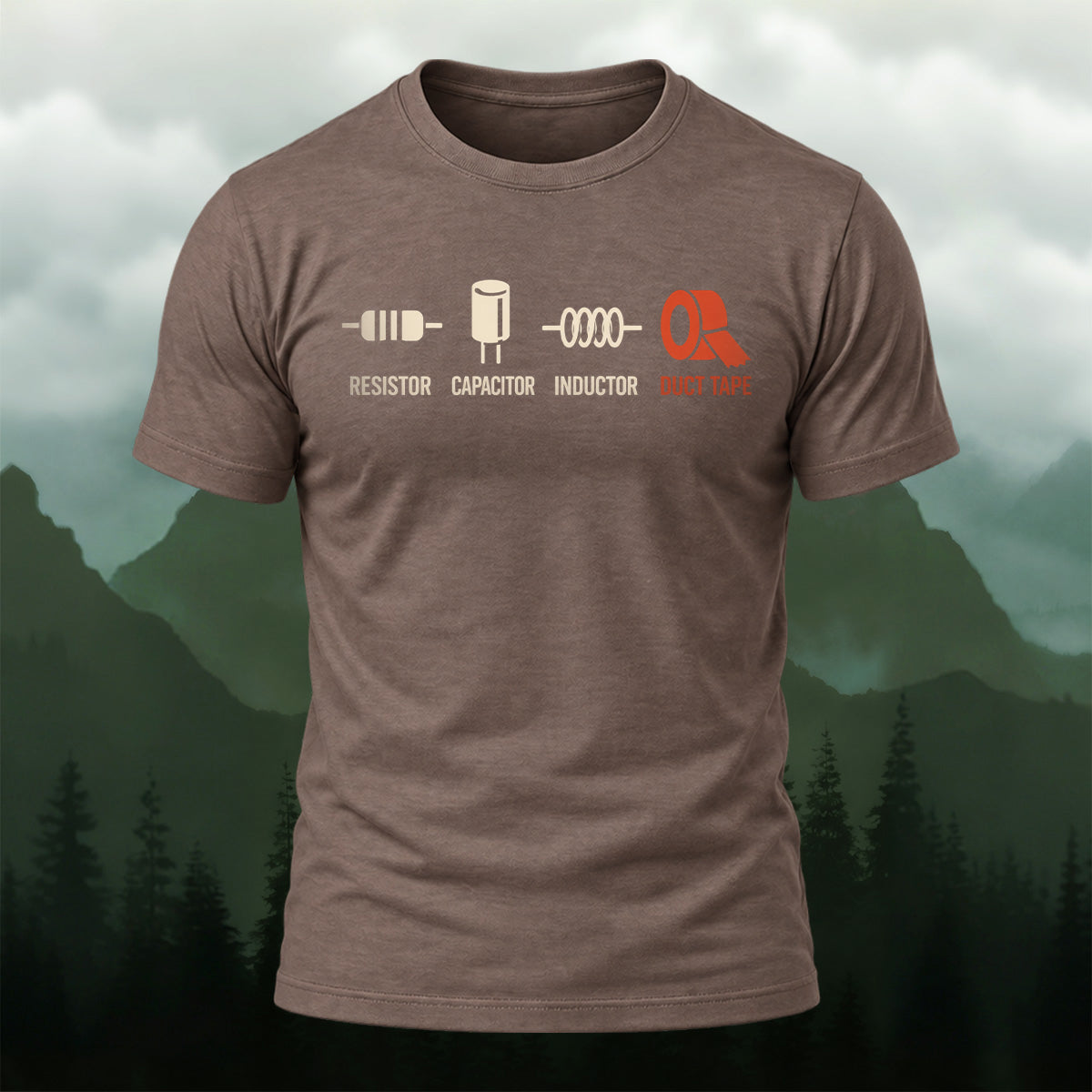 Classic Engineer Humor Combed Cotton T-Shirt