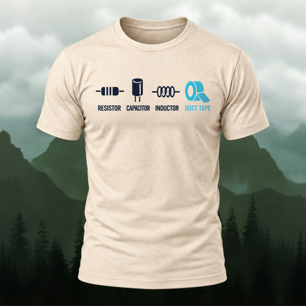 Classic Engineer Humor Combed Cotton T-Shirt