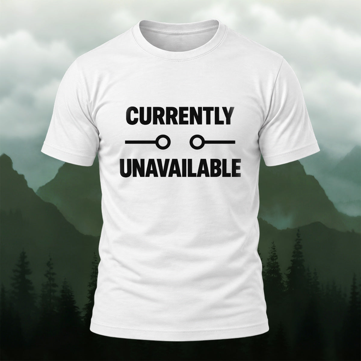Minimal Circuit Break Premium Cotton T-Shirt