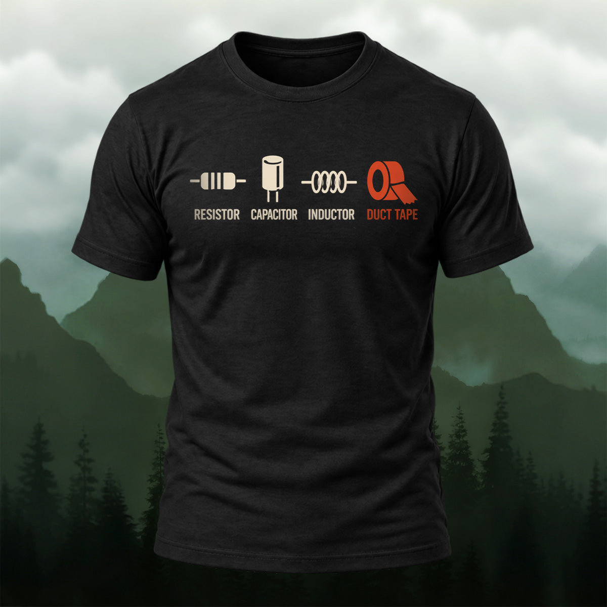 Classic Engineer Humor Combed Cotton T-Shirt
