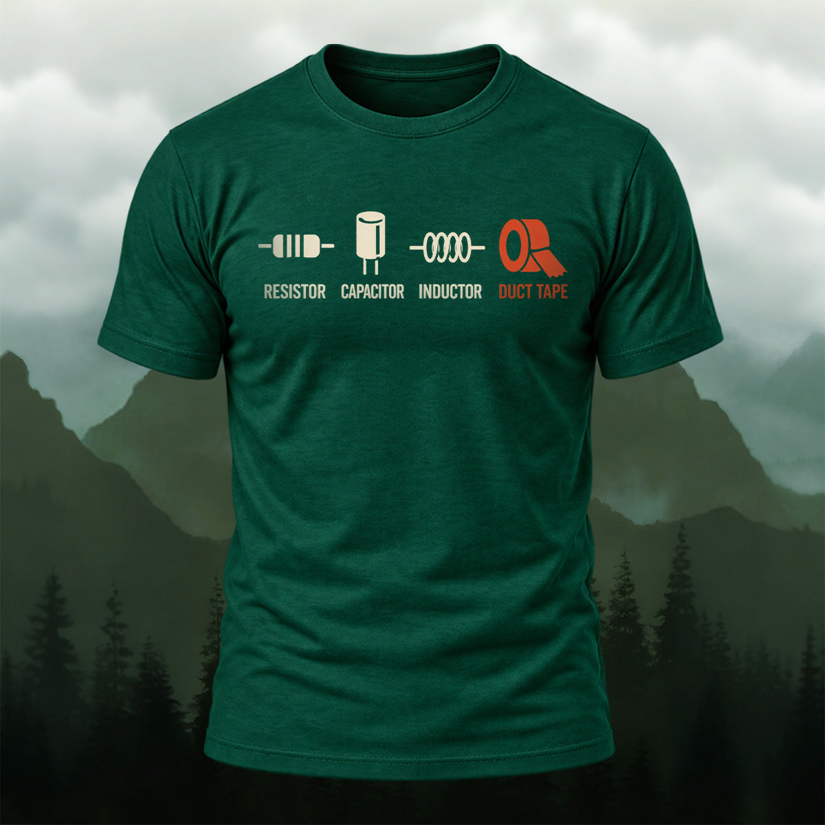 Classic Engineer Humor Combed Cotton T-Shirt