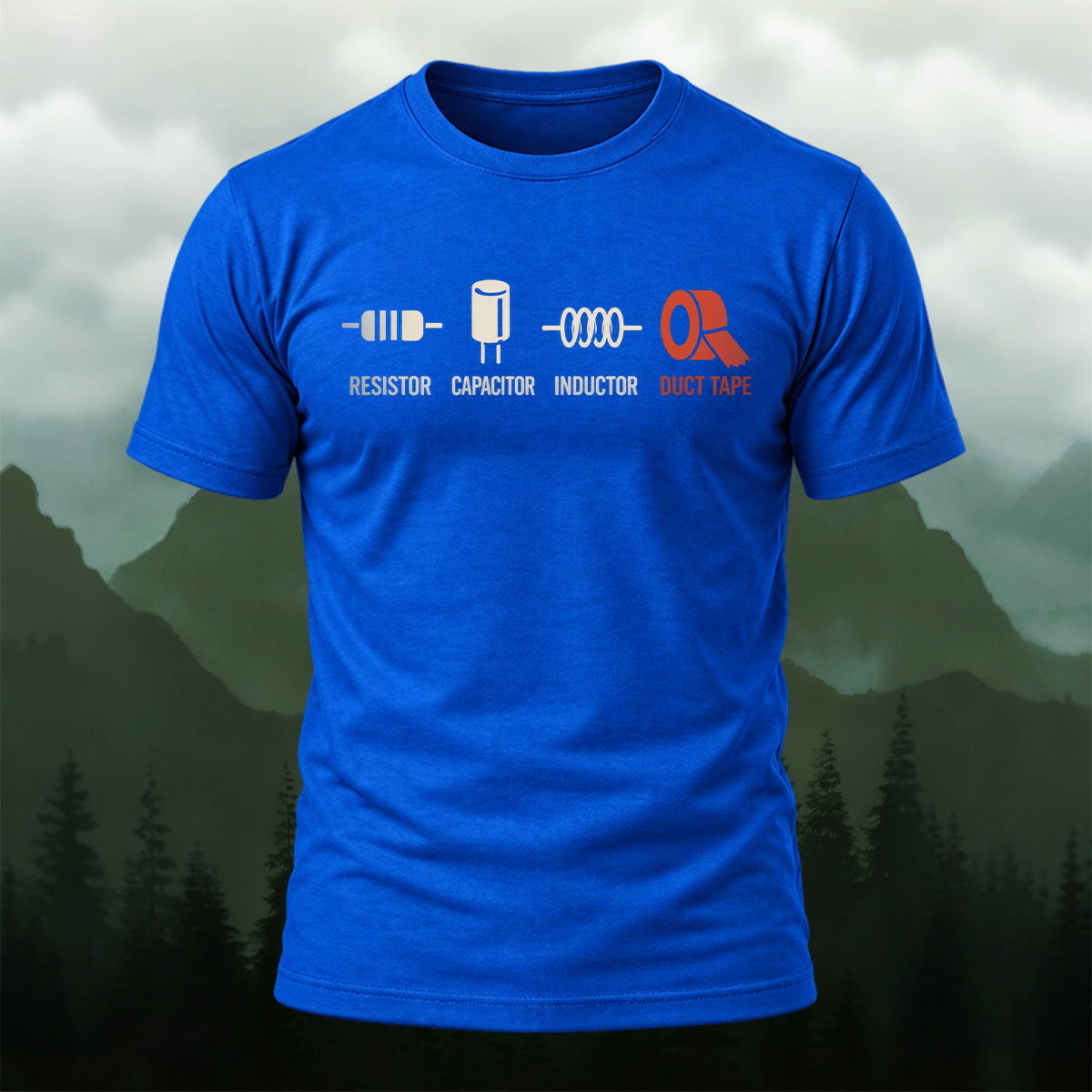 Classic Engineer Humor Combed Cotton T-Shirt