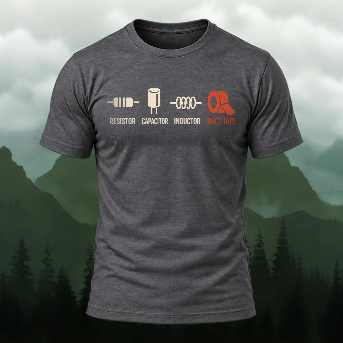 Classic Engineer Humor Combed Cotton T-Shirt