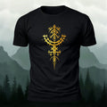 Mystic Symbol Graphic Golden Sigil Tee