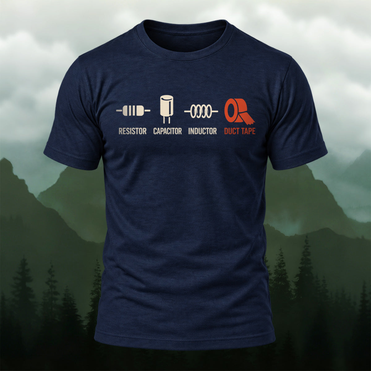 Classic Engineer Humor Combed Cotton T-Shirt