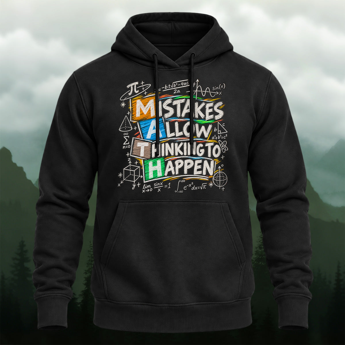 Cotton Made Geeky Math Humor Hoodie