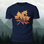 Maple Leaf Forest Premium Cotton T-Shirt