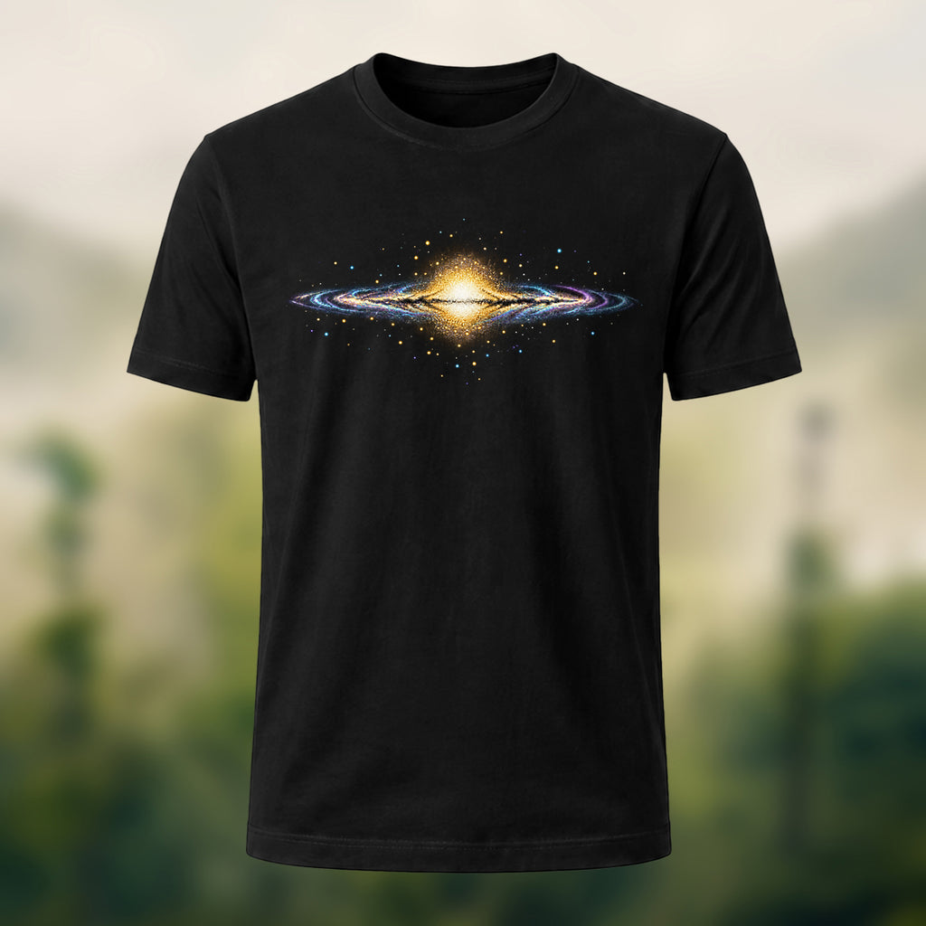 Celestial Nebula Core Premium Cotton T-Shirt