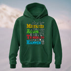 Cotton Made Growth Mindset Math Hoodie Forest Green