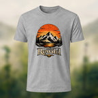 Vintage Wilderness Premium Cotton T-Shirt Heather Grey