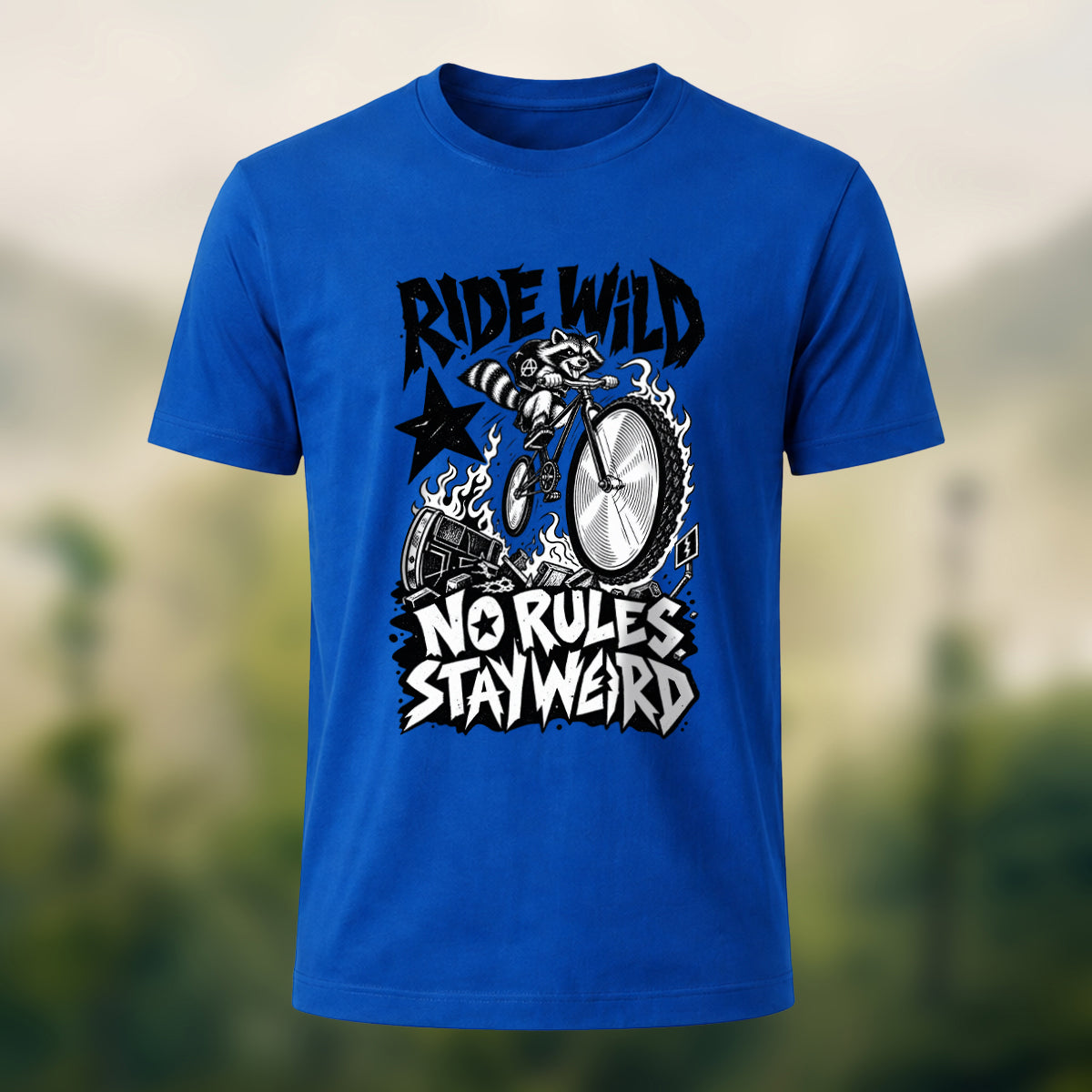 Impact BMX Premium Cotton T-Shirt Royal Blue
