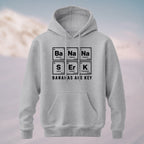 Cotton Made Chemistry Banana Pun Hoodie Heather Grey