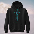 Cotton Made Sacred Geometry Avian Hoodie Black