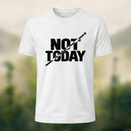 Off Duty Statement Soft Cotton T-Shirt White