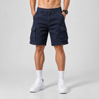 Outdoor Casual Camouflage Shorts Navy
